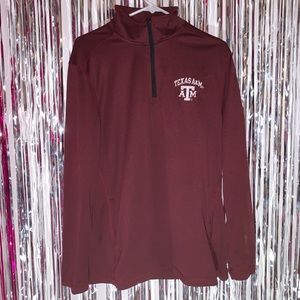 texas a&m champion quarter zip